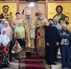 Епископ Сава в Барнауле