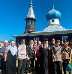 Встреча архиерея в Бийске