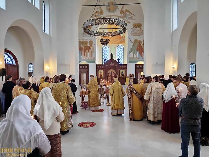Покровский старообрядческий храм в Боровске - освящение церкви