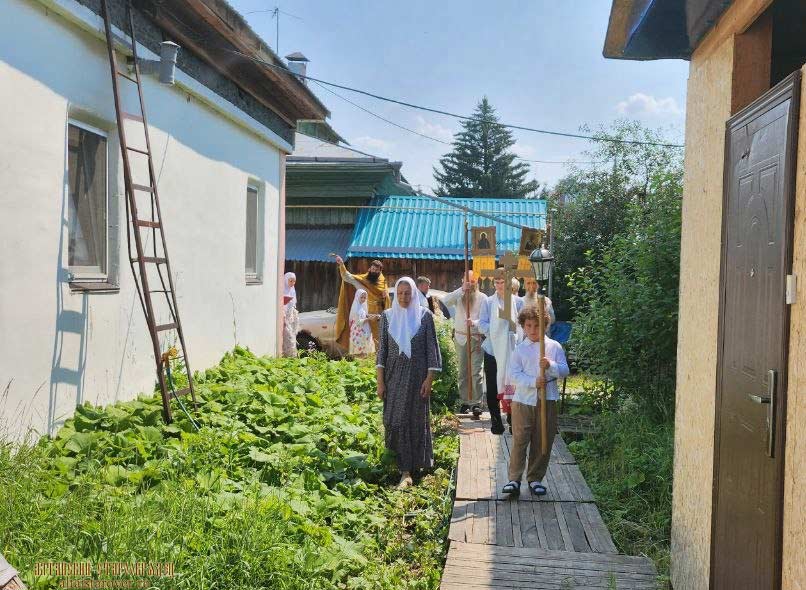 Шествие во время престольного праздника в Тюмени