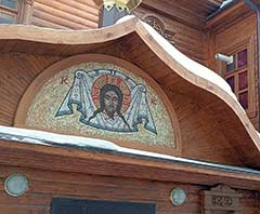 Мозаики на омском храме