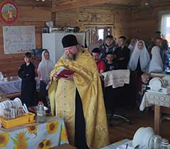 Молитва в начале сезона
